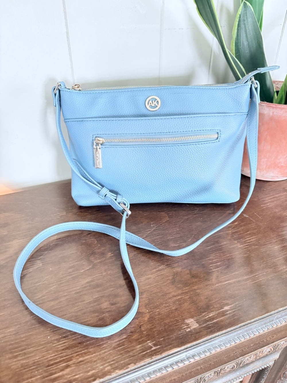 Anne Klein Leather Crossbody